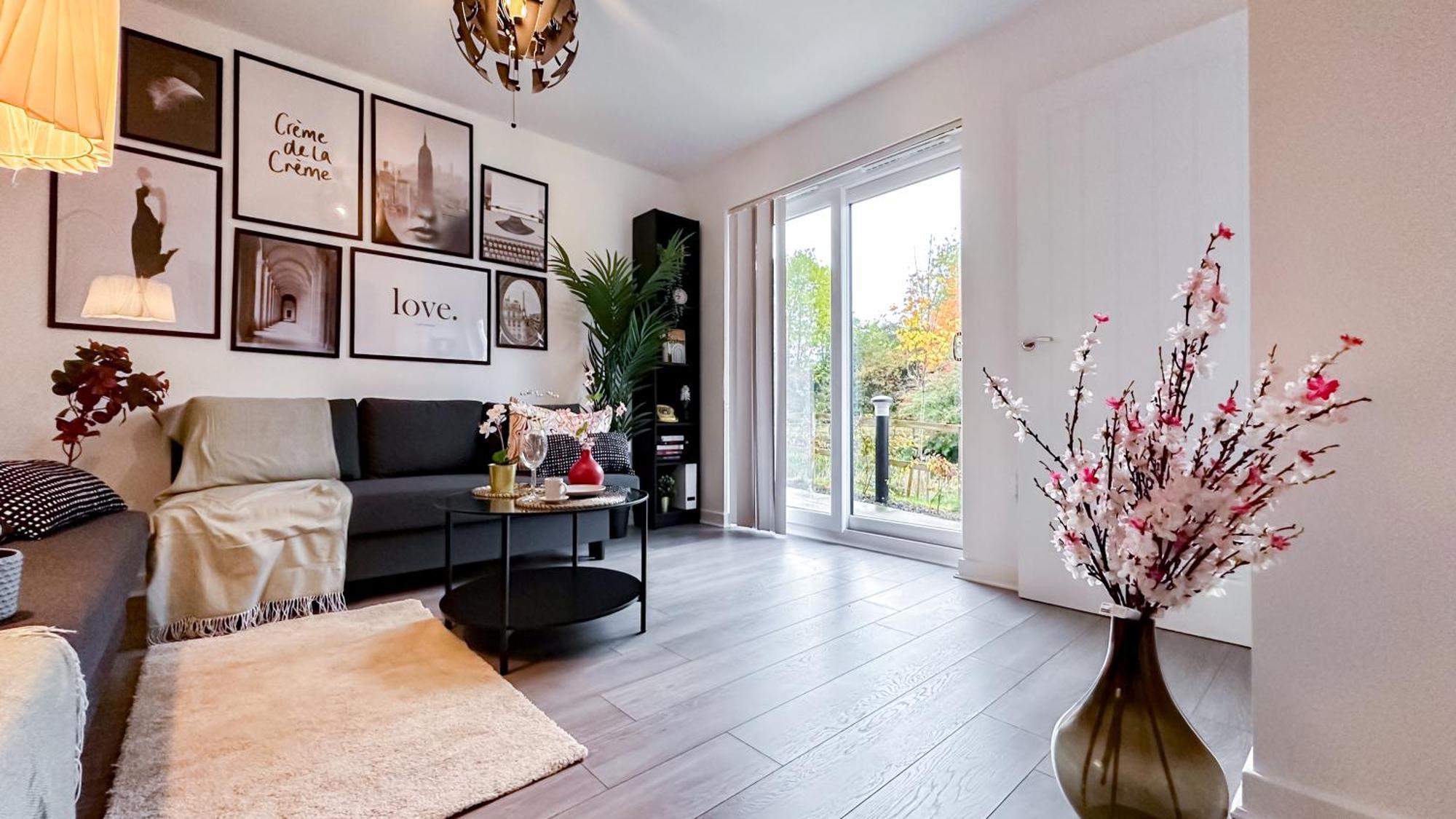 Newbuild Riverview 3bdr House Near Glasgow Holiday home