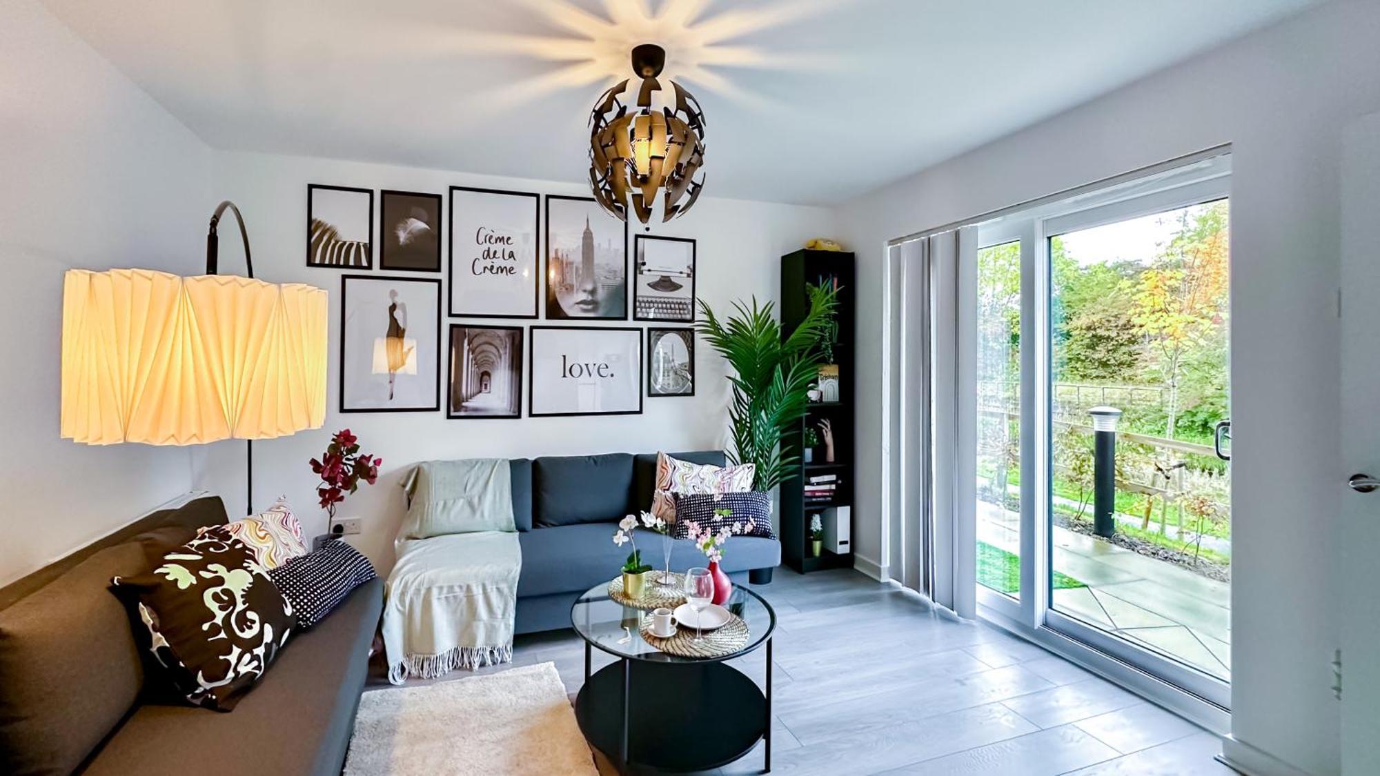 Newbuild Riverview 3bdr House Near Glasgow Holiday home *