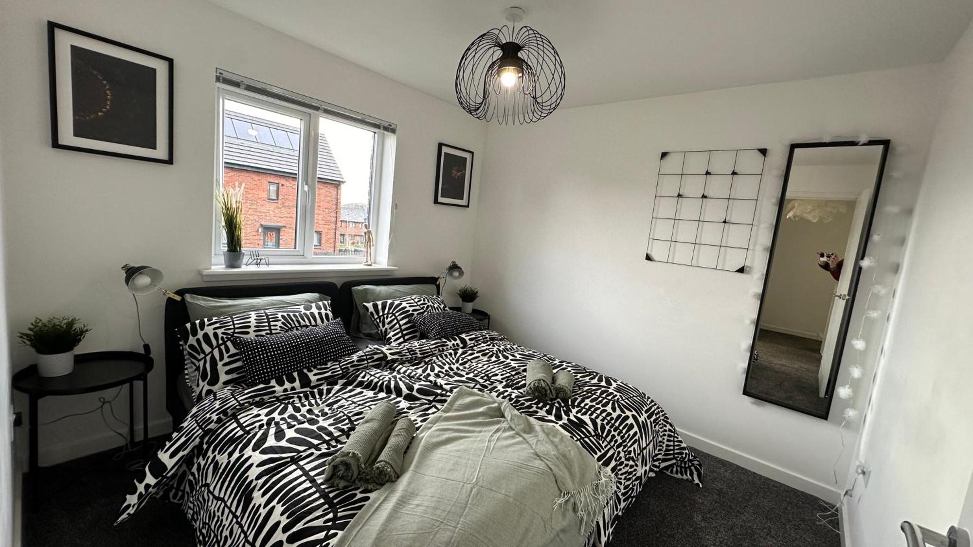 Newbuild Riverview 3bdr House Near Glasgow Holiday home