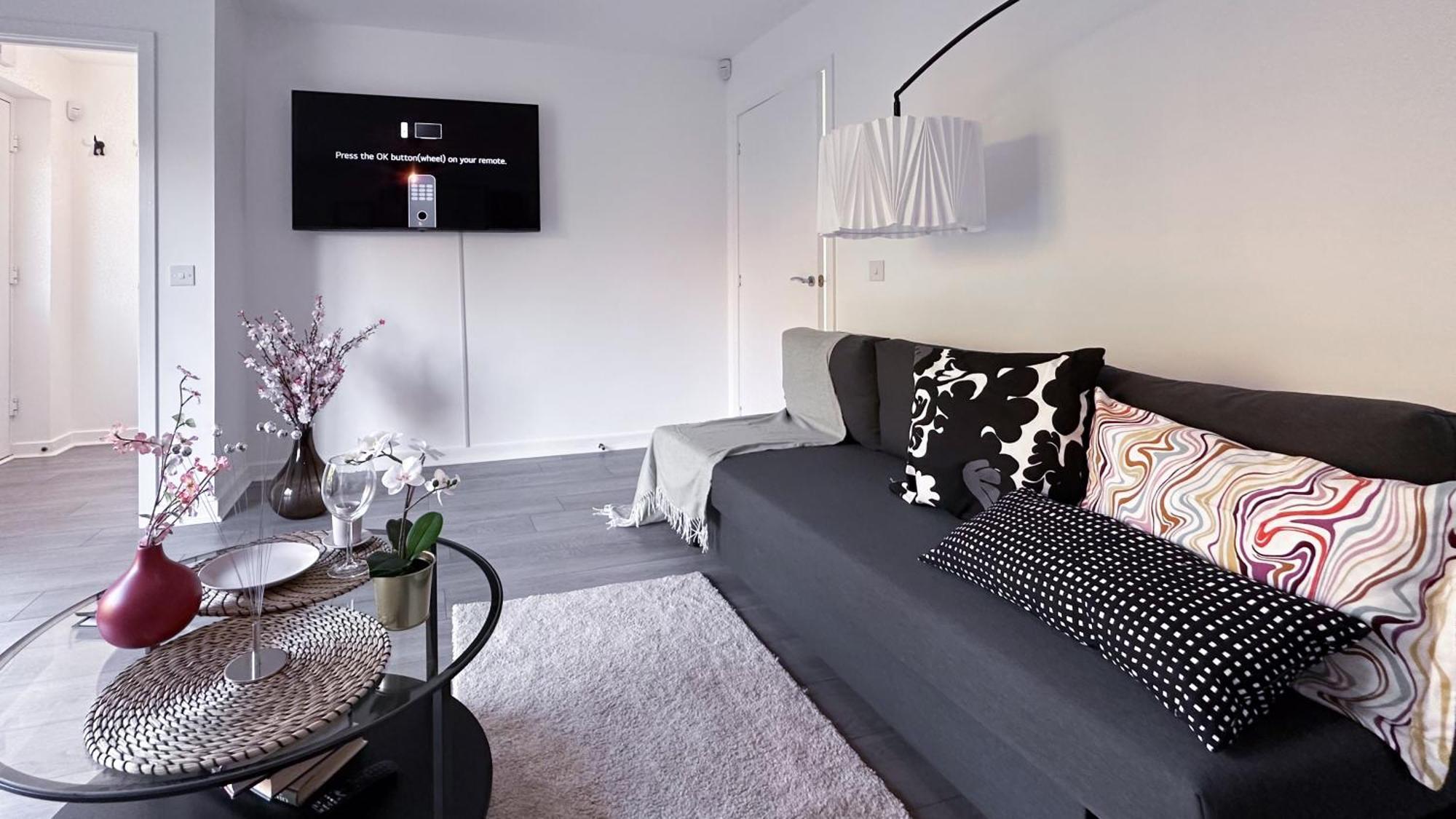 Holiday home Newbuild Riverview 3bdr House Near Glasgow *