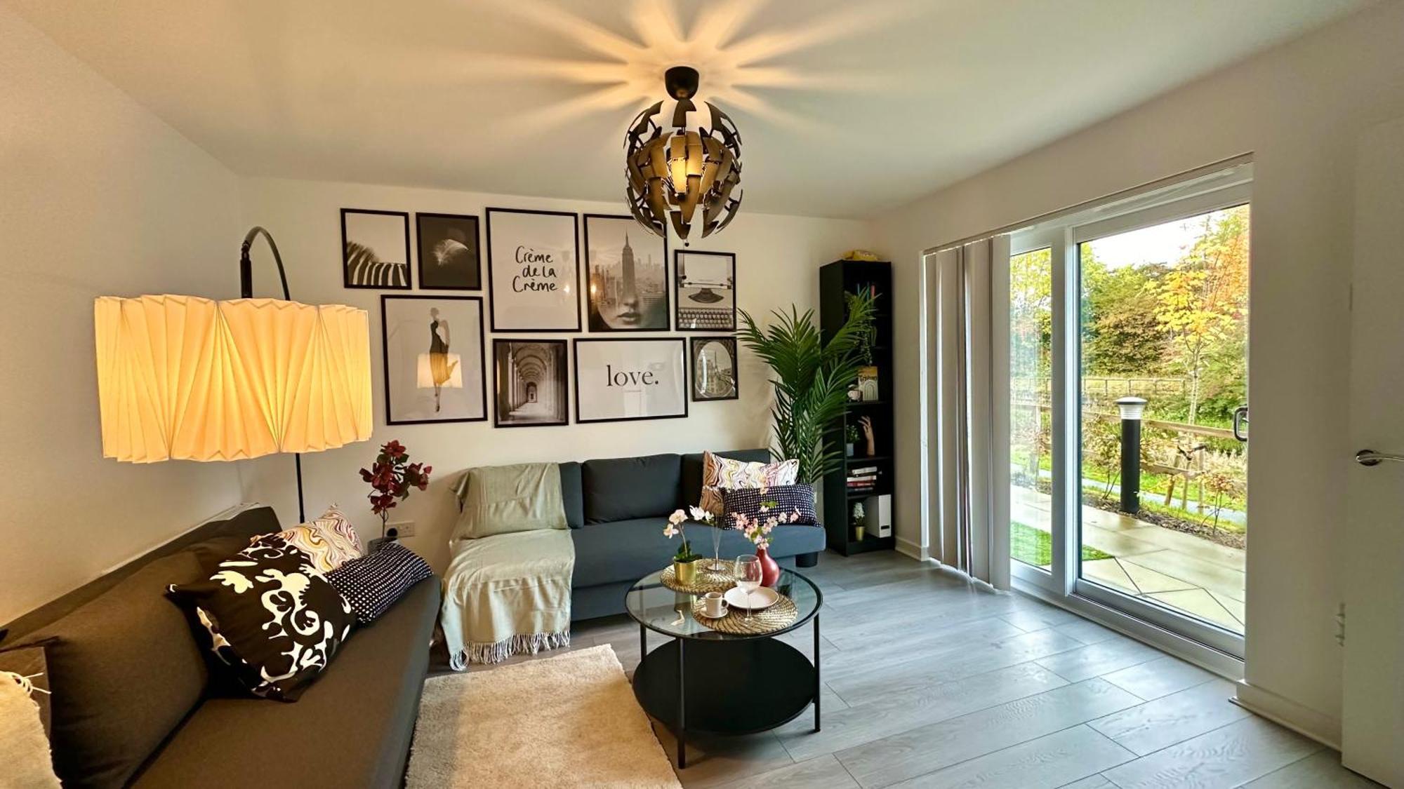 Newbuild Riverview 3bdr House Near Glasgow Holiday home Dalmuir